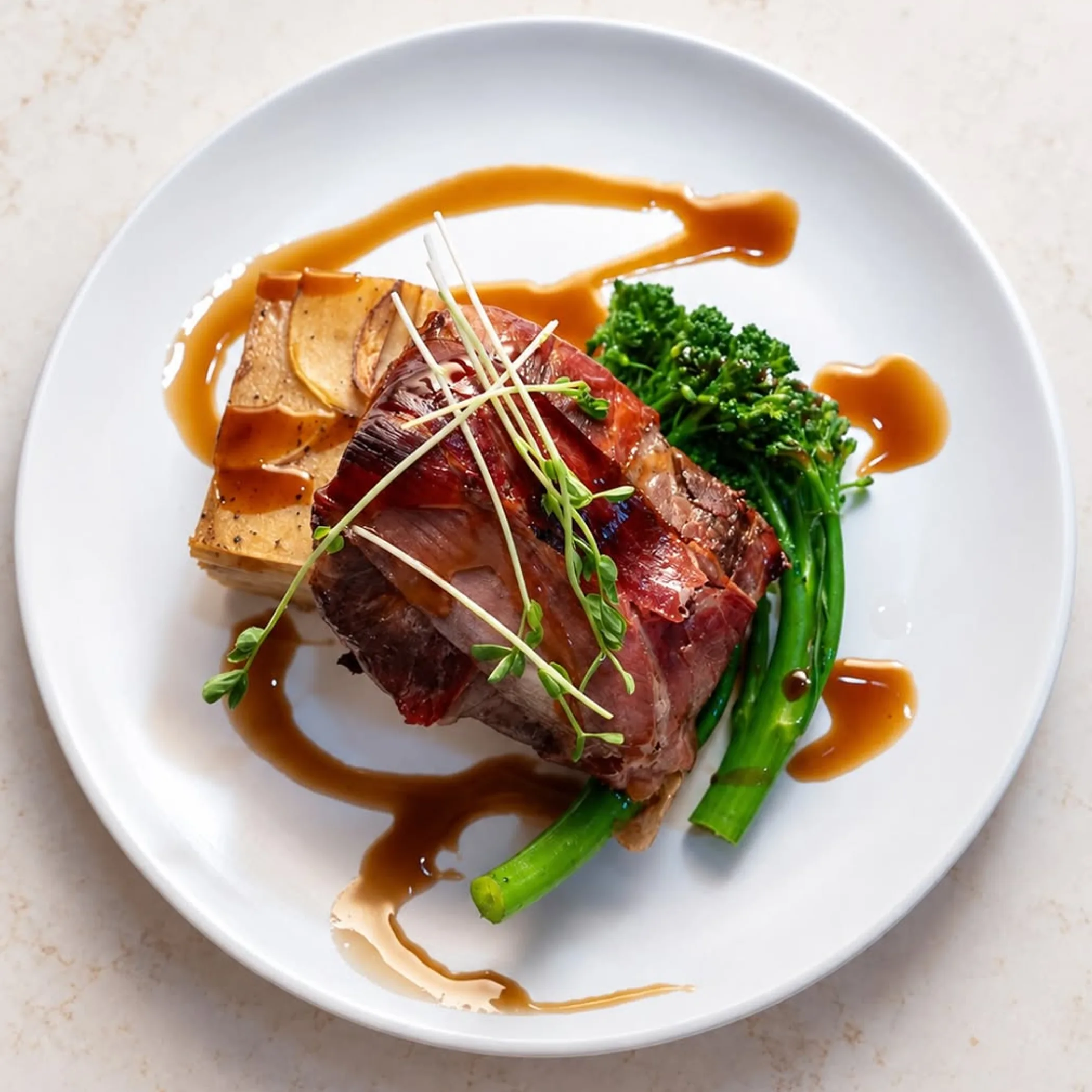gourmet food photograph