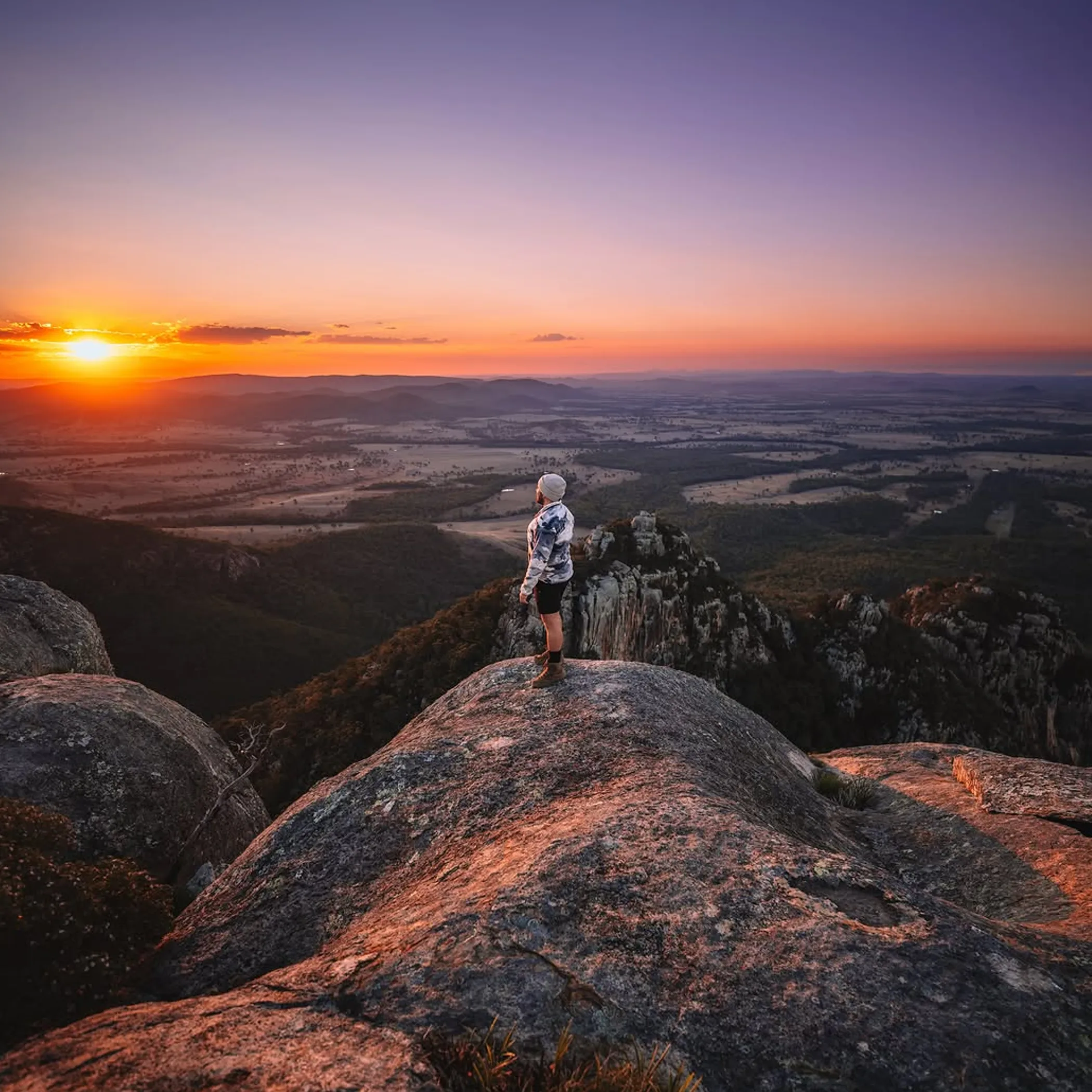 remote australian trail landscape