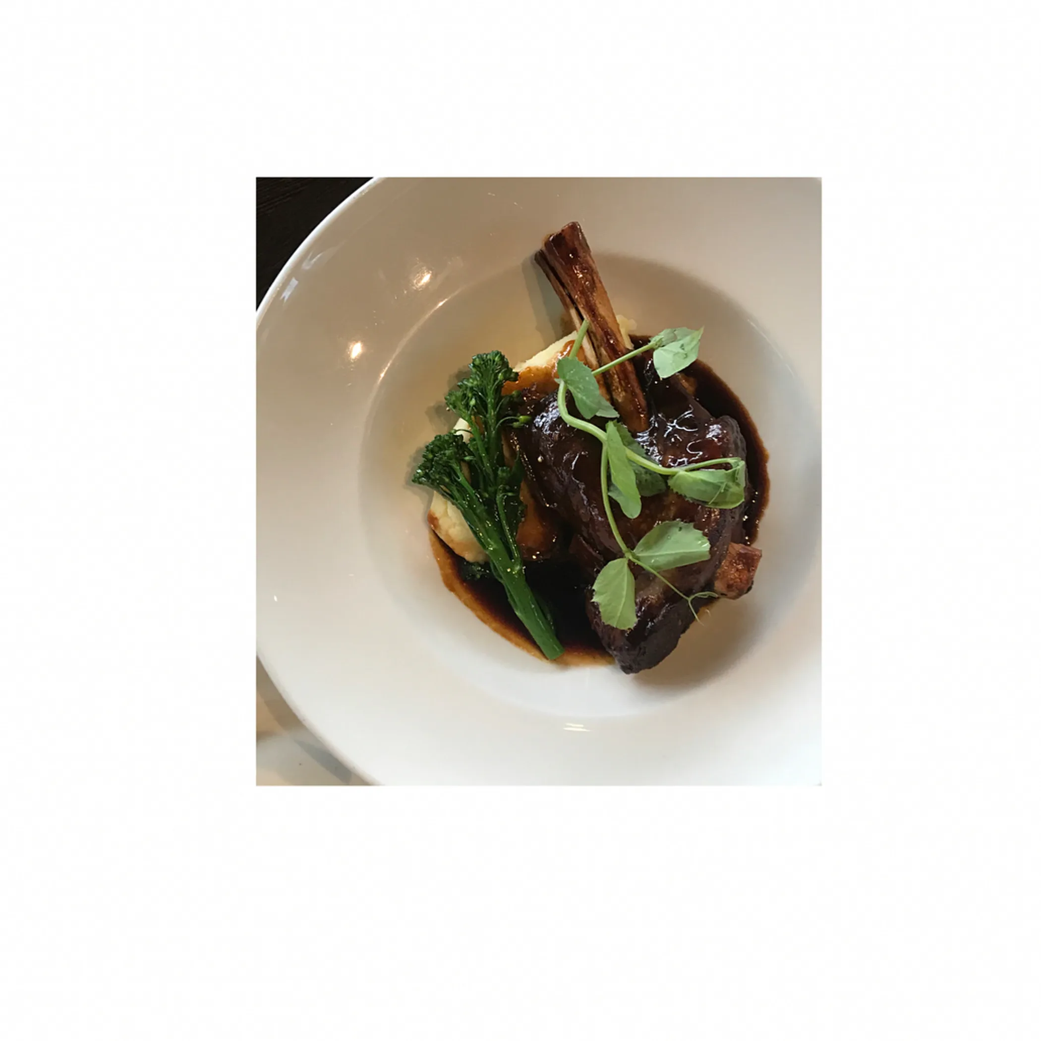 gourmet food at a winery